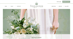 Desktop Screenshot of frogprince.ie